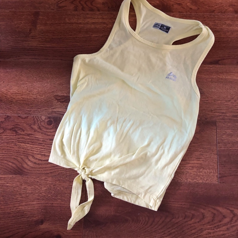 RBX yellow tank top in size 7/8